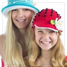 CROCHET PATTERN Sunlit Meadow Summer Hat Crochet Pattern Sizes Child  (youth, Adult)