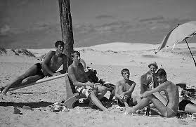 Wanda Beach 1964 Notice In The Background Sydney S Disappearing Sand Dunes Surfer Australia Beach