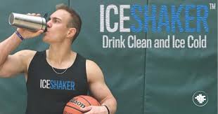 Amazon.Com: Ice Shaker Gronk Fitness Edition - Black Stainless Steel With  Removable Agitator | 26 Oz Insulated Shaker Bottle As Seen On Shark Tank :  Health & Household