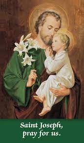 Joseph is shown with the attributes of a carpenter's square or tools, the infant jesus, his lily blossomed staff, two turtle doves, or a spikenard. Celebrating St Joseph Our Patron And Protector St Anthony Companion
