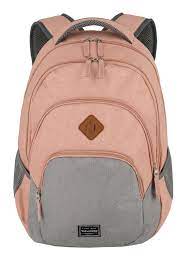 Modischer rucksack in melange optik, 45 cm, 22 liter 5.338 kurzer blick Travelite Basic Melange Backpack Rose Grey Taschen Geldborsen Accessoires Online Kaufen Modeherz