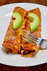 The Best Veggie Enchiladas Ever Recipe Veggie Enchiladas Vegetarian Mexican Recipes Recipes