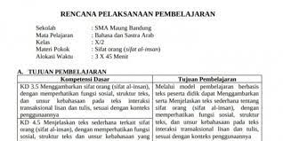 Untuk saat ini, pembuatan rpp. Guru Berbagi Rpp Bahasa Arab Sma Ma