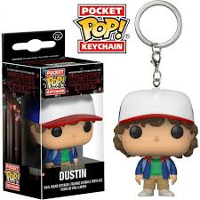 The character is depicted as a friend of mike wheeler, lucas sinclair and will byers. Stranger Things Dustin Keychain Schlusselanhanger Funko Pocket Pop Keychain
