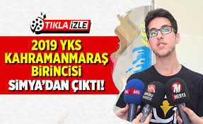 2019 lgs türkiye birincisi melis onur'un size süper tavsiyeleri var. 2019 Yks Kahramanmaras Birincisi Simya Dan Cikti