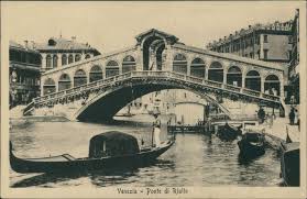 Die rialtobrücke in der jacopo de'barbari zugeschriebenen stadtansicht venetie md um 1500. Cartoline Venedig Venezia Ponte Di Rialto Rialtobrucke 1923 Nr 124844 Oldthing Ansichtskarten Italien Unsortiert