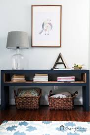 How To Makeover An Easy Ikea Lack Sofa Table Hack Ikea Lack Table Ikea Lack Ikea Lack Hack