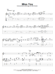 Lean back and extend y. Miss You By The Rolling Stones Guitar Tab Play Along Guitar Instructor