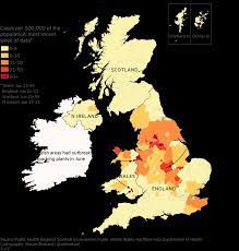 England areas with most new cases per 100,000 people. Leicester And Merthyr Tydfil Top Table For New Covid 19 Infections Financial Times