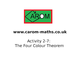 Use any color you like, but keep the number of colors used the same as the solutions below. The Four Colour Theorem Stem