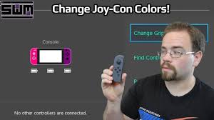 Depending on the one you purchase, you may see light indicators for charging and fully charged. Change Nintendo Switch Joy Con Colors Through Software Youtube