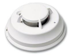60microa 24vdc led no blink. Fsa 410bs Dsc 4 Wire Photoelectric Smoke Detector With Sounder Worldeyecam