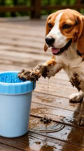 Llovió… y las patitas vienen hechas un desastre? 🌧️🐾 con el lavapatas  limpiar a tu perro o gato después de un día de lluvia es rapidísimo y sin  enchastre. Sus cerdas de