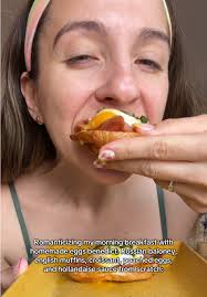 Delicious Eggs Benedict with Russian Baloney