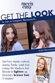 At Home Hair Color Get The Look In 2020 Medium Ash Blonde Permanent Hair Color Ash Blonde