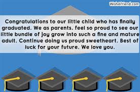 Content creator read full profile there is so much advice on parenting. Congratulations Message For Graduation From The Parents Facebook Bokkor Quotes