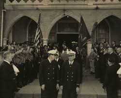 Funeral For Firefighter Homer Lyles 1953 A Group Of Men Exiting A Building And Carrying Out The Coffin Of C Houston History Firefighter University Of Houston