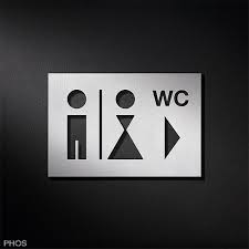 Mit unseren druckvorlagen erhalten sie alles was sie benötigen um ihre ideen passgenau auf das gewünschte. Wc Toilettenschild Herren Damen Richtungspfeil Wc Piktogramm Kombination Ps0205 Wc Schild Toilettenschilder Toiletten Schilder