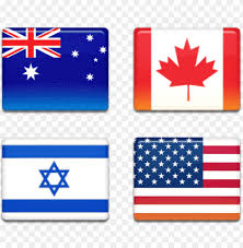 We organise activism, public forums, and study groups. Australia Canada Israel Usa Flags India Us And Israel Png Image With Transparent Background Toppng