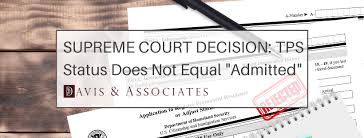 Check spelling or type a new query. Supreme Court Decision Tps And Admission For Green Card Eligibility