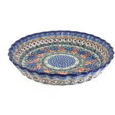 All of our pieces are microwave, dishwasher, freezer and oven safe, great for. Blue Rose Polish Pottery Ashley Pie Plate Target