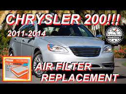 2012 chrysler 200 2.4l l4 fuse | rockauto. How To Change Engine Air Filter On 2011 2014 Chrysler 200 2 4l I4 3 6l V6 Filter Replacement Youtube