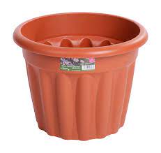 Check spelling or type a new query. Wham Vista Round Plastic Plant Pot 33 Cm Terracotta