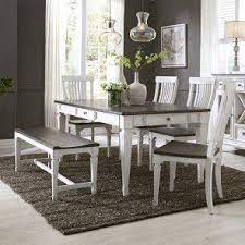 Allyson Park Rectangular Dining Room Set W Bench Rectangular Dining Room Set Interior Design Dining Room Dining Room Design