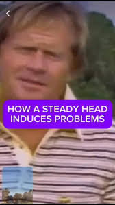 Head still?, Player interpretation is fine but does the 3D data suggest?,  In my experience, a “steady head” is a disaster for the masses who have  poor mobility ., Come at me in the comments, #golf ...