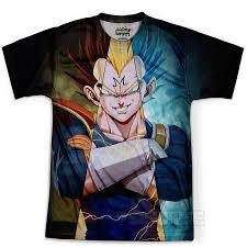 Camiseta Masculina Vegeta Dragon Ball Md12 Simbiose Camisetas Estampas Digitais Resolucao Hd Total Print
