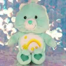Care Bears Wish Bear Aqua Shooting Star Stars 8 Plush Stuffed Animal 2002 Bm268 Carebears Alloccasion Plush Stuffed Animals Care Bears Plush Bear Plush Toy