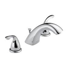 Since 1996, over 250,000 customers have trusted faucet depot with unmatched service, selection and prices for their home and commercial plumbing supplies. Delta Classic Widespread 8 Inch 2 Handle Low Arc Bathroom Faucet In Chrome With Lever Ha The Home Depot Canada