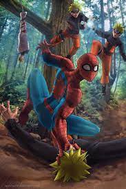 Naruto vs Spider-Man | Spider-Man vs Naruto by *Adyon on deviantART |  Spiderman crossover, Spiderman artwork, Marvel spiderman art