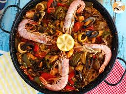 Paella Aux Fruits De Mer Recette Ptitchef Recette Paella Aux Fruits De Mer Paella Recette Recettes De Cuisine