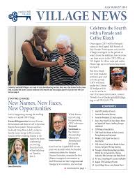 Capitol Hill Village News: September 2015 issue