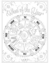 Or you can simply glue the pages on the wall to make it as wall decor. Coloring Book Of Shadows Witch Coloring Pages Book Of Shadows Coloring Book Of Shadows