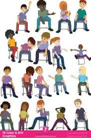 Pin On Sitting Students Clipart Kids Sitting Clipart For Teachers
