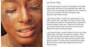We did not find results for: I Got Flowers Today An Adaptation Of Paulette Kelly S Domestic Violence Poem Plat4om