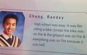 Words can move you, make you happier, and motivate you. 65 Originally Funny Yearbook Quotes That Will Make You Laugh