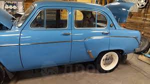 Авто Москвич 407 1958 г. в Серове, Ретpo мобиль, один из первых 65 лет,  состояние идеальнoе, голубой, мкпп, бензин, комплектация 1.4 MT, седан,  цена 360 тысяч руб.