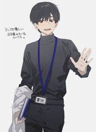 twitter 黒髪 キャラ アニメ 男性 サラリーマン イラスト