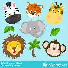 Adorable zoo animals clip art bundle is perfect for creating fun zoo themed resources! Safari Zoo Tiere Clipart Zoo Tiere Zoo Clipart Elefant Etsy