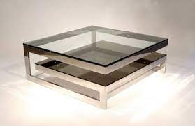 26 buy 3, save 2% Glass Ss Square Glass Top Coffee Table Size 3x3 Feet Id 22908325433