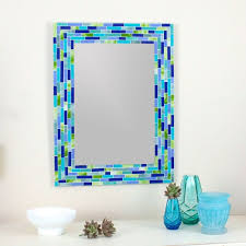We did not find results for: Glass Mosaic Wall Mirror In Blue And Green Glass Tiles Etsy In 2021 Mosaic Wall Modern Mosaics Mirror Mosaic