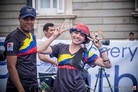 Colombian time, the first representative of the colombian olympic athletes debuted at the tokyo 2020 games. 14 Valentina Acosta Giraldo Ideas Archery Archery Girl Athlete