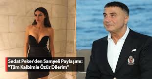 Sedat peker'in defne hanım açıklamasından sonra defne samyeli bir paylaşım yaparak sedat peker'i açıklama yapmaya davet etmişti. Ewnw Ckyt0me7m