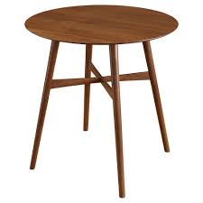 Mid Century Pub Table Walnut Target Marketing Systems Pub Table Dining Table In Kitchen Pub Table Sets
