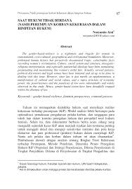 Informasi mendukung penegakan hukum yang berkeadilan sosial di indonesia. Pdf Perempuan Dan Ketidakadilan Review Atas Beberapa Isu Gender Menyangkut Dunia Kerja