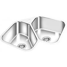 gemini corner butterfly double sink