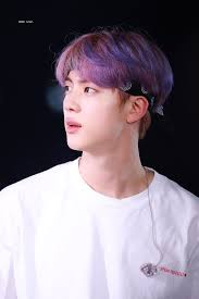 Free Loop On Twitter Seokjin Bts Jin Purple Hair
